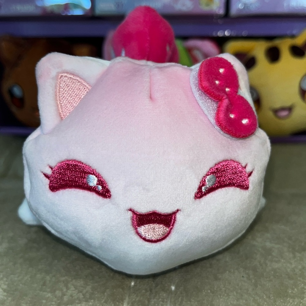 🐱 Aphmau MeeMeows Strawberry Shortcake 🍰 Cat Plush Mystery Box Litter 3 NWOT